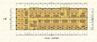 黄金一区楼层平面图