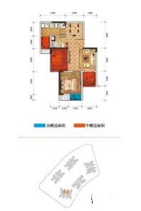 光亮天润城一期4号楼标准层D2户型【待售】