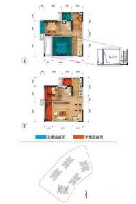 光亮天润城一期4号楼标准层D3户型【待售】