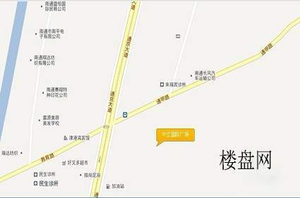 中江国际广场位置图