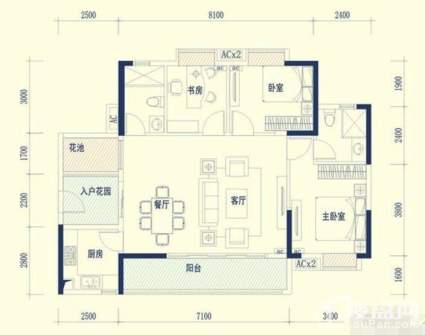 四期7栋1单元04户型/2单元03户型