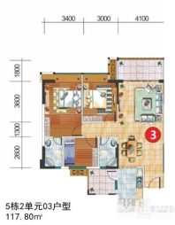  5栋2单元03户型