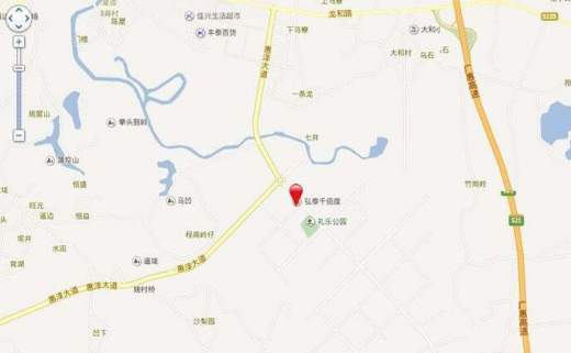 弘泰·映月城位置图