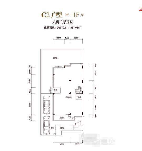 C2户型负一层