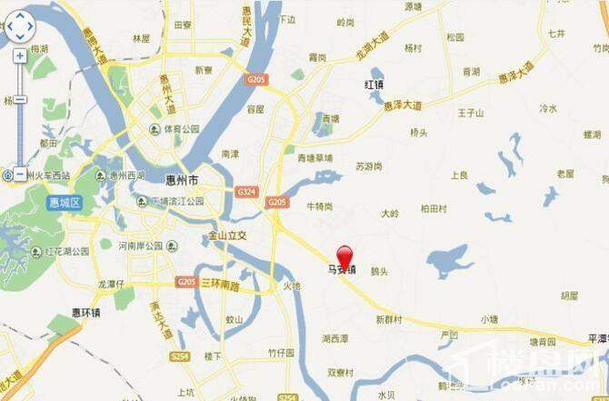 鼎浩城   位置图