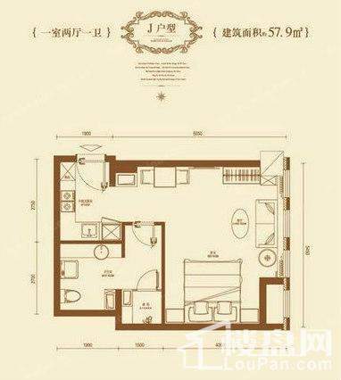 1号楼J户型