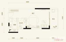 一期2号楼标准层A户型