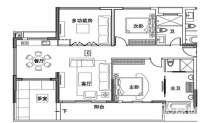 4栋高层 C户型