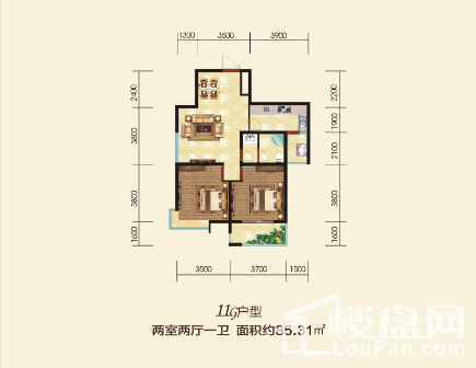 11号楼G户型