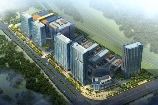 华南城国际电商物流中心2期效果图
