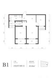  16号楼B2户型