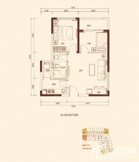 铂寓1栋A座518户型