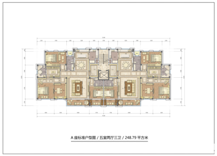 A座标准户型图