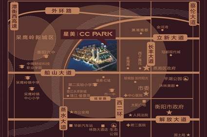 星美CC PARK·CC公寓位置图