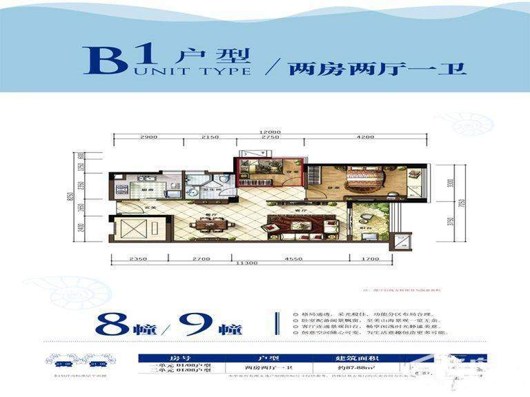 洋房B1户型