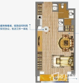 龙湖蔚澜香醍酒店式公寓户型图