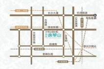 京武浪琴山区位交通图