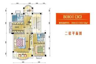 碧桂园公园壹号别墅B010T户型