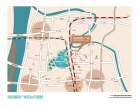 海派广场区位交通图
