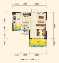 中信凯旋蓝岸4号栋C户型