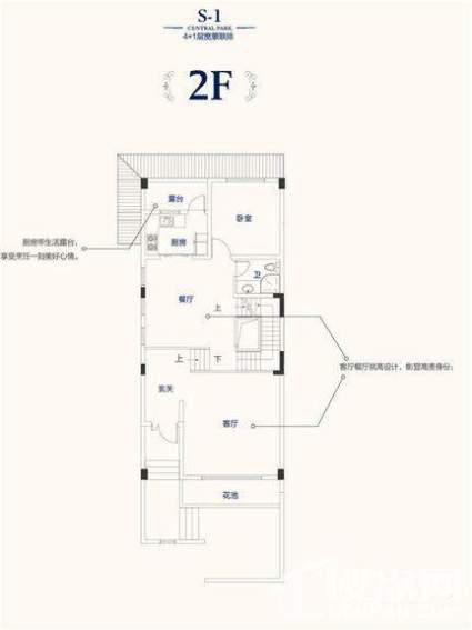 北辰中央公园户型图