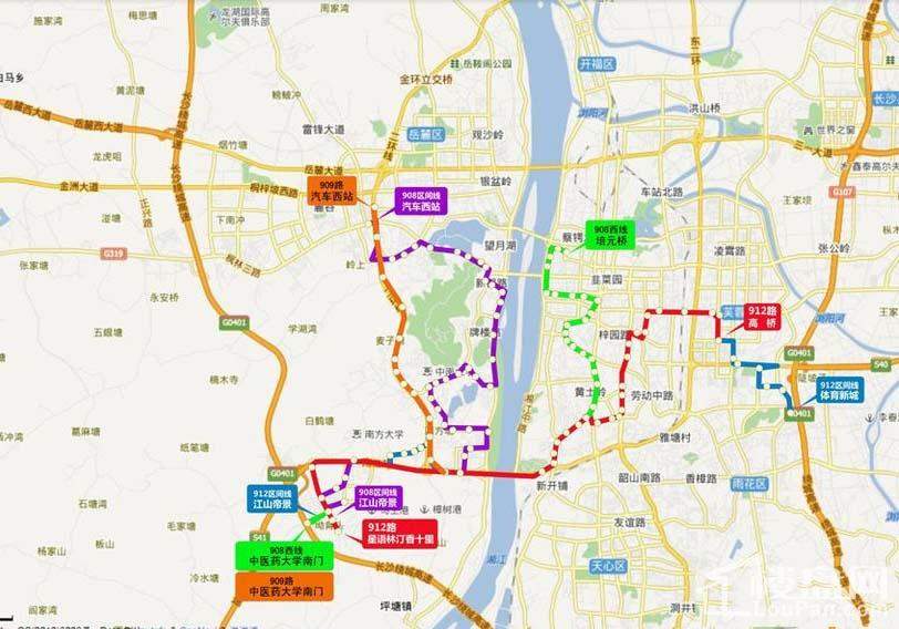 中海国际社区电子交通图