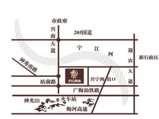 宁江新城位置图