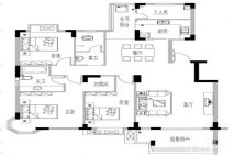 麓山翰林苑B5户型