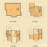 盈峰翠邸君墅E1户型