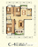 凯鸿星城C4户型图