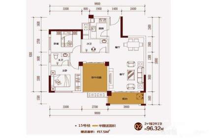 中南红领邦  15#Q2户型