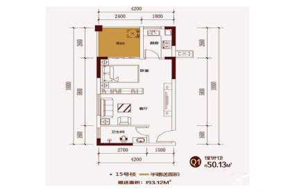 中南红领邦  15#Q1户型