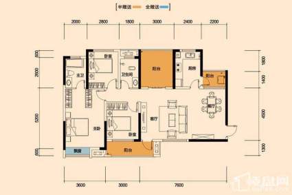  深业睿城  A1、A2、A3、A5户型图