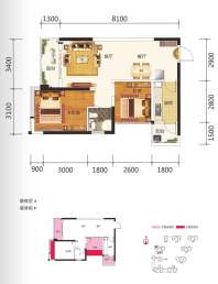 大唐世家15#2单元05户型