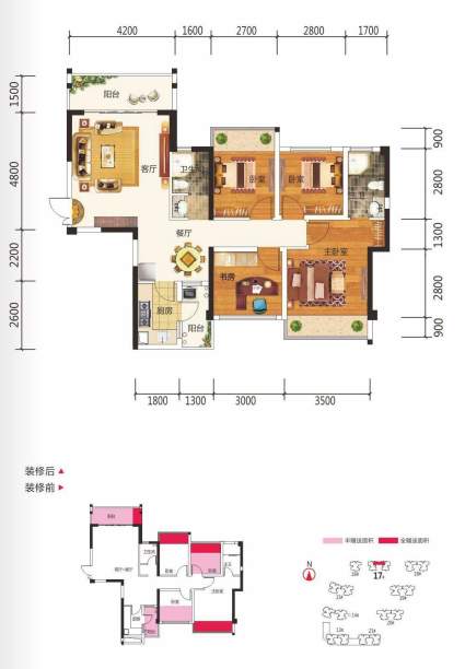 大唐世家17#1、2单元01、03户型