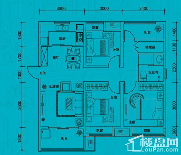 C户型