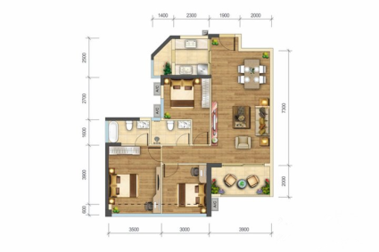 2/5座04户型