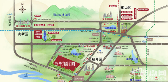 新华九龙首府户型图