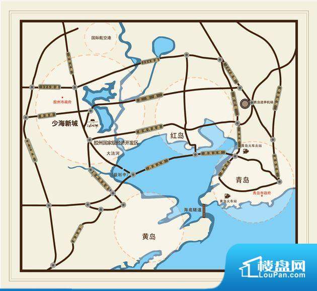 中信森林湖翡翠湾交通图
