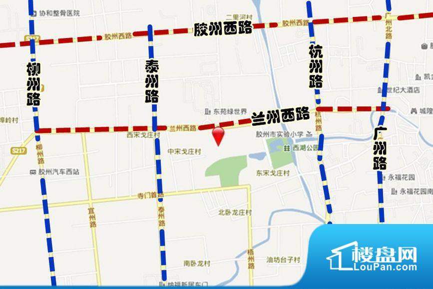宋城美域交通图