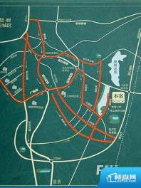 果林湖畔交通图