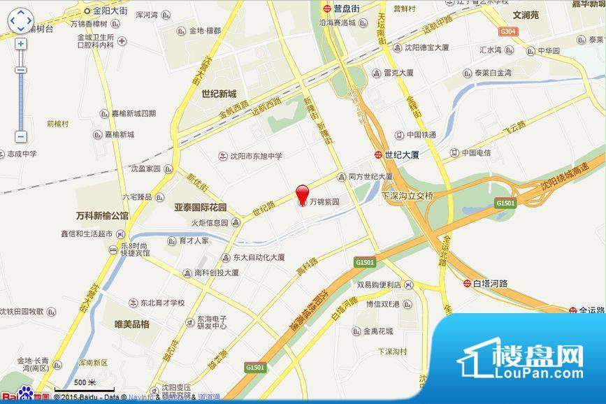 万锦·紫园交通图