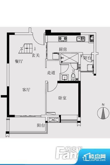 各个空间方正，后期空间利用率高。整个空间采光很好，主卧和客厅均能够保证很好的采光；并且能真正做到全明通透，整个空间空气好。厨卫等重要的使用较为频繁的空间布局合理，方便使用，并且能够保证整个空间的空气质量。卫生间太小，无法正常使用，对后期生活造成很大影响。