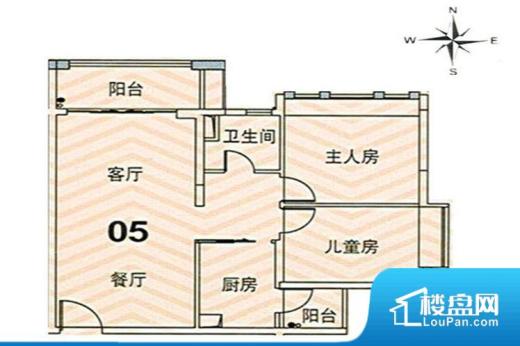 鸣翠花园四期户型图