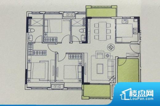 绿地香颂公馆户型图