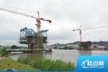 周边配套跨江大桥工程进度 2016-5-21