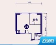 各个空间方正，后期空间利用率高。全明通透的户型，居住舒适度较高。整个空间有充足的采光，这一点对于后期居住，尤其重要。整个户型空间布局合理，真正做到了干湿分离、动静分离，方便后期生活。卧室作为较为重要的休息空间，尺寸合适，有利于主人更好的休息；客厅作为重要的会客空间，尺寸合适，能够保证主人会客需求。卫生间和厨房作为重要的功能区间，尺寸合适，能够很好的满足主人生活需求。公摊低于15%，属于目前市场中公