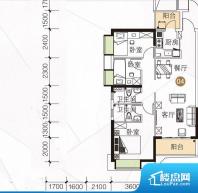 各个空间方正，后期空间利用率高。整个空间不够通透，不利于空气流通，尤其是夏天会比较热。整个户型空间布局合理，真正做到了干湿分离、动静分离，方便后期生活。各个功能区间面积大小都比较合理，后期使用起来比较方便，居住舒适度高。公摊低于15%，属于目前市场中公摊很低的户型；小区内公共设施可能存在不完善的情况，需要综合考虑后再做出是否购买的决定。