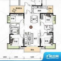 各个空间都很方正，方便后期家具的摆放。无穿堂风，室内空气无法对流，会导致过于潮湿或者干燥。卫生间朝向客厅私密性较差，卫生间朝向餐厅产生的气味及细菌对餐厅影响较大，卫生间朝向卧室，产生的气味对卧室有影响。厨房门朝向客厅，做饭时油烟对客厅影响较大。卧室作为较为重要的休息空间，尺寸合适，有利于主人更好的休息；客厅作为重要的会客空间，尺寸合适，能够保证主人会客需求。卫生间和厨房作为重要的功能区间，尺寸合适