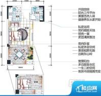 各个空间都很方正，方便后期家具的摆放。全明户型，每一个空间都带有窗户，保证后期居住时能够充分采光和透气；通透户型，保证空气能够流通起来，空气质量较好；采光较好，保证居住舒适度。厨卫等重要的使用较为频繁的空间布局合理，方便使用，并且能够保证整个空间的空气质量。卧室作为较为重要的休息空间，尺寸合适，有利于主人更好的休息；客厅作为重要的会客空间，尺寸合适，能够保证主人会客需求。卫生间和厨房作为重要的功能